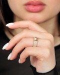Rinfit Women’s Silicone Wedding Rings - Size 7