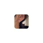 Dainty Gold Huggie Hoop Earrings with CZ