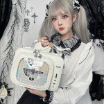 Retro TV Shaped Ita Bag for Pin Display