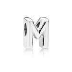 Pandora Sterling Silver Letter M Charm 797467