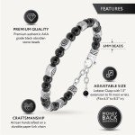 Evil Eye Black Obsidian Beaded Bracelet for All