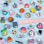 Colorful Mixed Enamel Pins Set for Women & Girls
