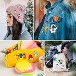 Colorful Mixed Enamel Pins Set for Women & Girls