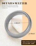 Silver Chunky Cuff Bracelet for Women