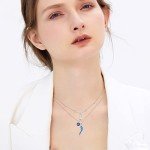 Italian Horn Necklace with Evil Eye Charms