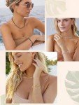 Gold Paperclip Chain Choker Necklace for Women