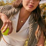 Kendra Scott Gold Plated Tennis Pendant Necklace