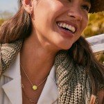Kendra Scott Gold Plated Tennis Pendant Necklace