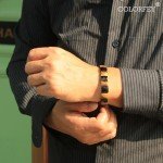 Men's Healing Crystal Beaded Bracelet - Tiger Eye & Obsidian