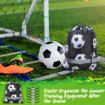 Soccer Party Favor Bags and Bracelets Set