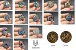 Fantasy RPG Enamel Pins Set for D&D Players