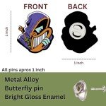 Fantasy RPG Enamel Pins Set for D&D Players