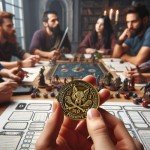 Fantasy RPG Enamel Pins Set for D&D Players