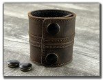 Stylish Leather Cuff Bracelet for Men and Women