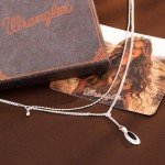 Layered 14K Gold Plated Dainty Necklace with Pendant