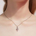 925 Sterling Silver Heart Earrings & Necklace Set