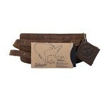Stylish Leather Wrist Wallet Cuff with Hidden Pouch