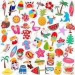 Cute Tropical Enamel Pins Set – 100 Pcs