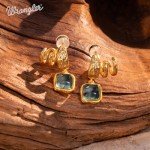 Montana West x Wrangler Retro Gold Dangle Earrings