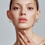 14K Gold Square Edge Hoop Earrings for Women