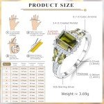 Peridot Butterfly Ring in Sterling Silver Size 10