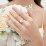 Elegant 5CT CZ Round Cut Engagement Ring