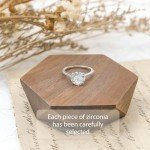 Elegant 5CT CZ Round Cut Engagement Ring