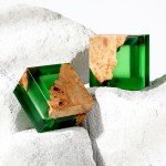 Sage Green Wedding Ring Box with Single Slot