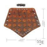 Viking Style Faux Leather Arm Gauntlet Bracer