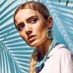 Green Aventurine Chunky Cluster Statement Necklace