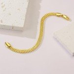 14K Gold Cuban Link Bracelets for Men & Women