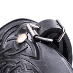 Handmade Leather Viking Wrist Cuffs and Bracers