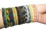 Mixed Crochet Glass Seed Bead Bracelet Set