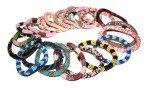 Mixed Crochet Glass Seed Bead Bracelet Set