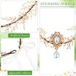 Halloween Elf Cosplay Set with Flower Crown & Ears