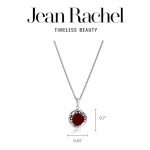 Sterling Silver Vintage Necklace with Cubic Zirconia