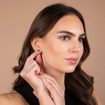 14K Yellow Gold 8MM Ball Stud Earrings