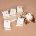 14K Yellow Gold 8MM Ball Stud Earrings