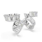 Ariana Grande Crystal Ear Cuff Earrings - Rhodium