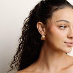 Chunky Gold Vintage Hoop Earrings by House Of Hunter