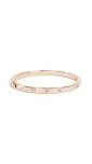 Kate Spade Stone Hinged Rose Gold Bangle Bracelet