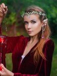 Fairy Crown Elf Ears Cuffs Cosplay Set