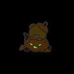 Glow in the Dark Halloween Enamel Pin Set