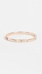 Kate Spade Stone Hinged Rose Gold Bangle Bracelet