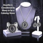 Turquoise Howlite Jewelry Set for Women