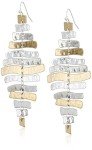 Robert Lee Morris Soho Two-Tone Drop Earrings