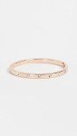 Kate Spade Stone Hinged Rose Gold Bangle Bracelet