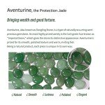 Simple Natural Green Stone Gold Jewelry Set