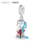 Linus Peanuts Pendant Dangle Charm Bracelet