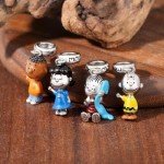 Linus Peanuts Pendant Dangle Charm Bracelet